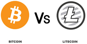 Litecoin contra Bitcoin